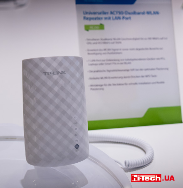 Расширитель Wi-Fi-покрытия TP-Link RE200 AC750