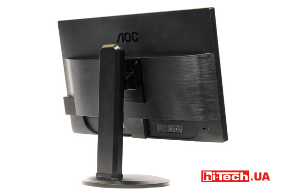 Игровой монитор AOC G2460Pqu. Задняя панель