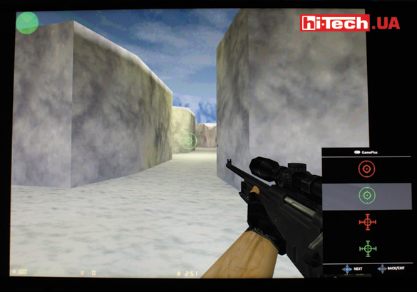 Asus ROG SWIFT PG278Q экранное меню