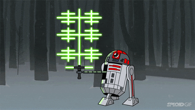 r2d2 LEAKED LIGHTSABER SCENE - Star Wars Episode VII