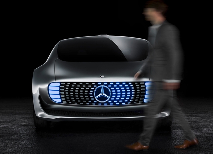 Mercedes Benz at CES 2015