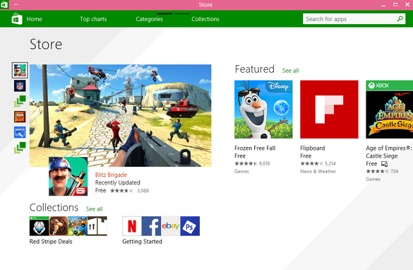 Магазин приложений остался своим