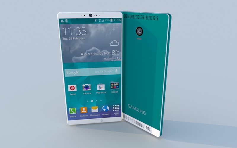 Концепт-арт Galaxy S6 / concept-phones.com