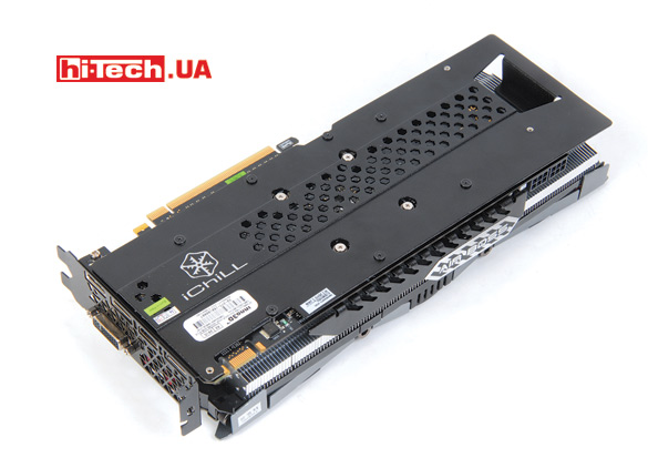 Задняя планка Inno3D iChill GTX 960 2GB Ultra