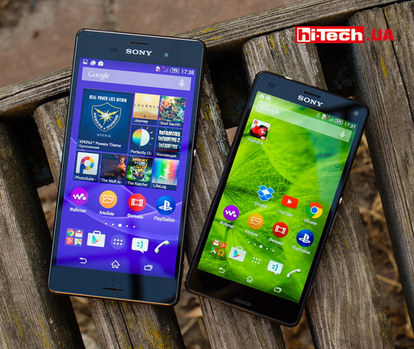 Sony Xperia Z3 и Z3 Compact