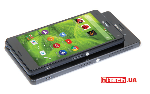 Смартфоны внешне похожи, но есть некоторые отличия. Например, у Sony Xperia Z3 Compact боковые грани не металлические, а полупрозрачные полимерные