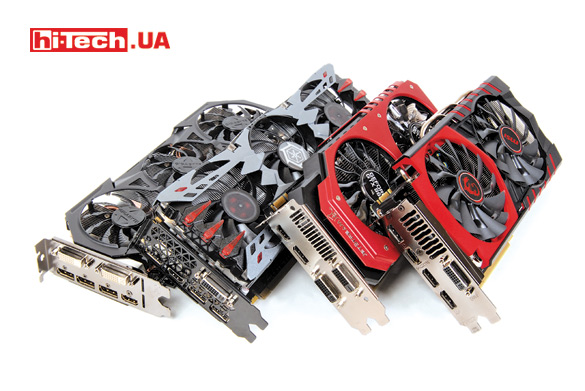 Видеокарты NVIDIA GeForce GTX 960