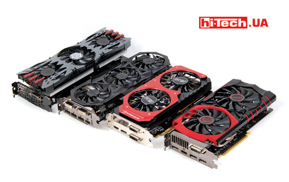 Видеокарты Gigabyte GV-N960G1 GAMING-2GD, Inno3D iChill GTX 960 2GB Ultra, MSI GTX 960 GAMING 2G, Palit GeForce GTX 960 Super JetStream