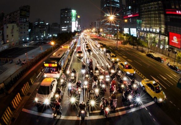 Downtown-Taipei-next-to-the-bus-station-Taipei-Taiwan