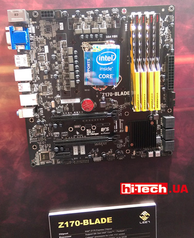 Материнская плата ECS Z170-Blade