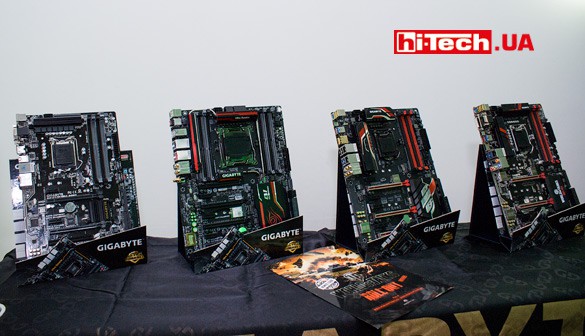 Материнские платы на базе Intel Z170 от Gigabyte