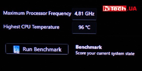 Intel i7-6700K частота 4,81 ГГц