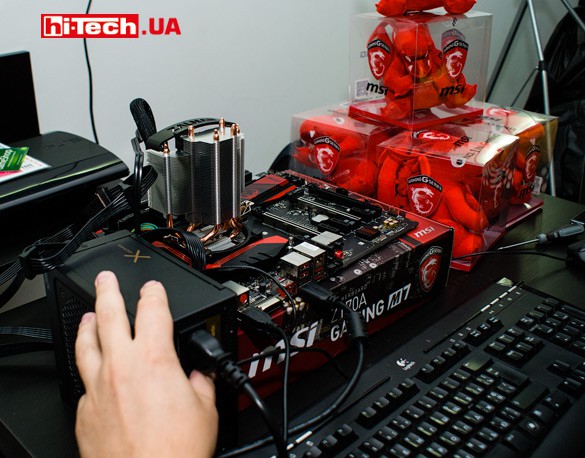 Платформа для разгона процессора Intel Core i7-6700K от MSI