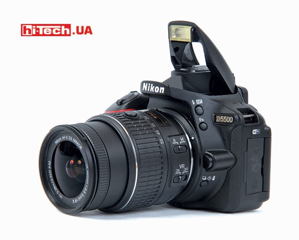 Nikon D5500 с объективом Nikon AF-S DX NIKKOR 18-55mm f/3.5-5.6G VR II