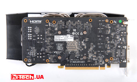 Обратная сторона HIS R9 380X IceQ X² Turbo 4GB