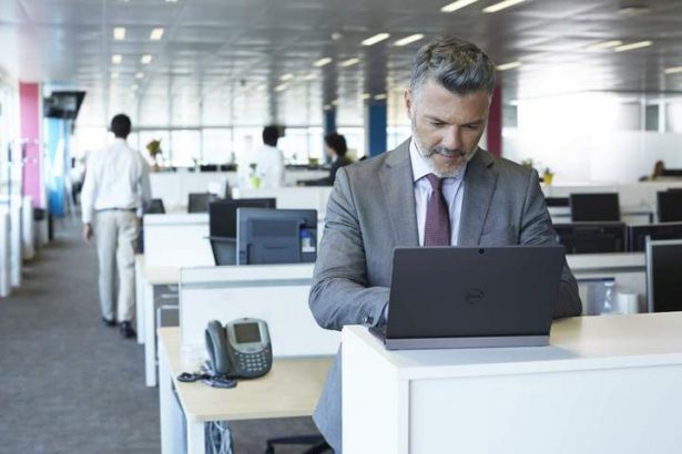 Male Executive in Office