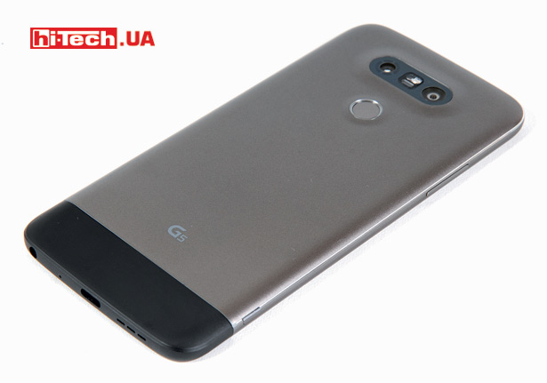 LG G5 se с подключенным модулем LG HiFi Plus