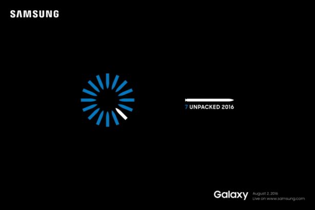 Samsung Galaxy Note 7 invite