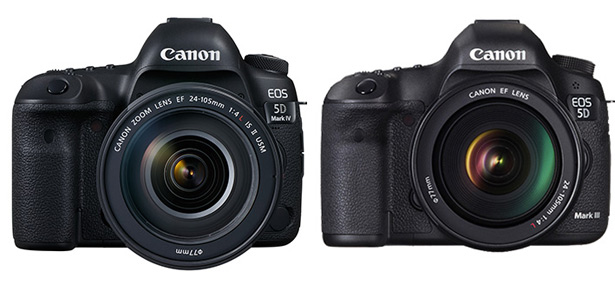 Сравнение Canon EOS 5D Mark IV и Canon EOS 5D Mark III
