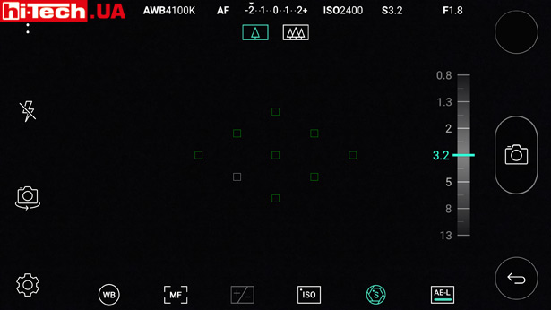 «Ручной» режим съемки LG G5 se