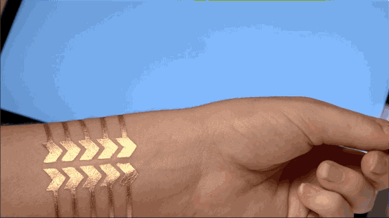 NFC duoskin wearable tatoo