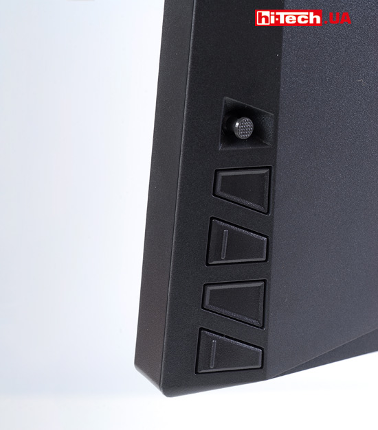 Кнопки управления монитором ASUS ROG SWIFT PG248Q