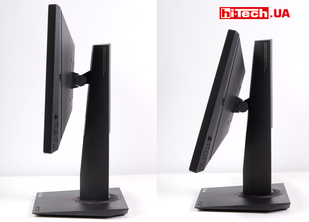 Регулировка высоты экрана ASUS ROG SWIFT PG248Q