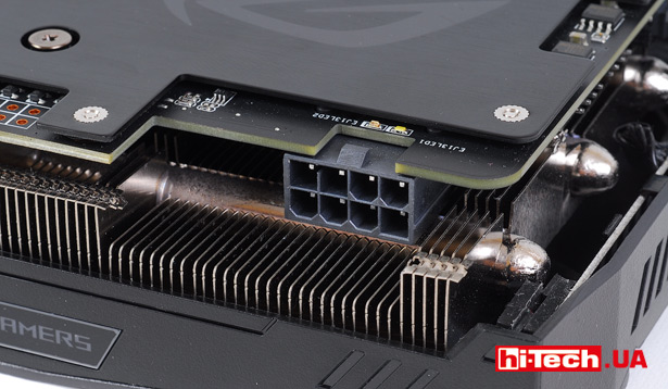 Питание ASUS ROG STRIX-GTX1060-O6G-GAMING