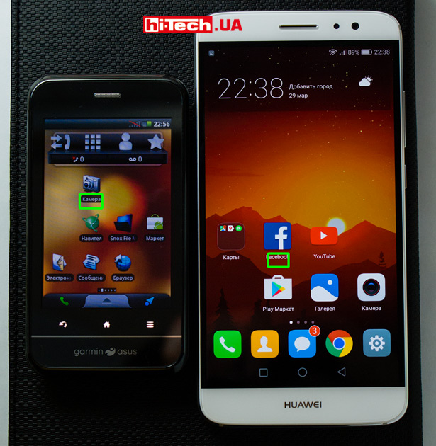 Смартфоны Garmin-Asus A10 и Huawei nova Plus