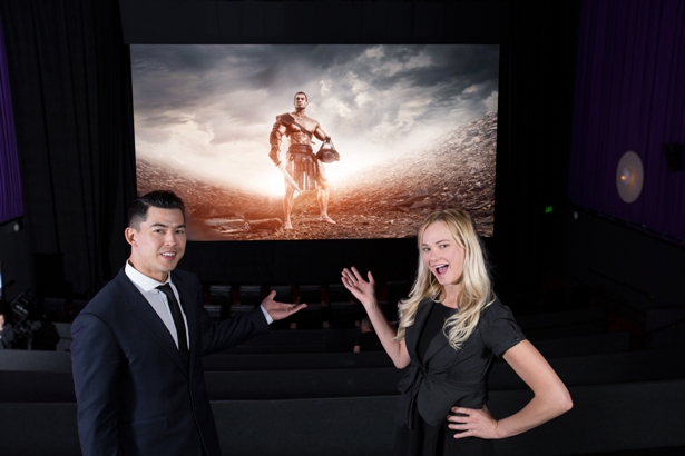 Samsung Cinema Screen at Cinemark Theatre 1