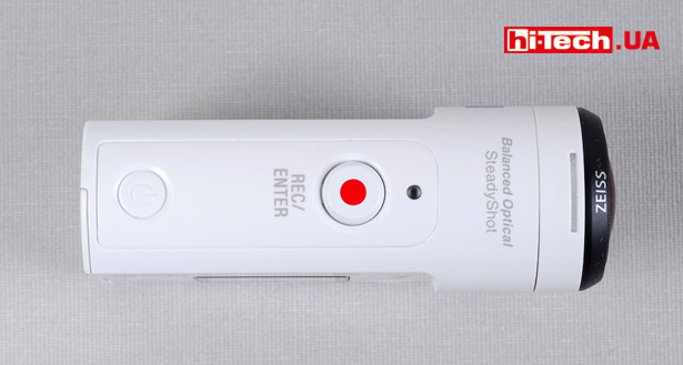 Sony HDR-AS300. Вид сверху