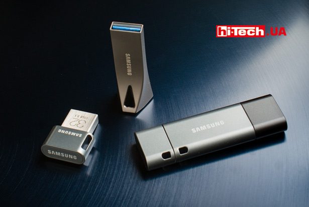 USB-флешки Samsung DUO Plus, BAR Plus и FIT Plus