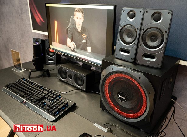 систему Trust GXT 698 Torro RGB-Illuminated 5.1