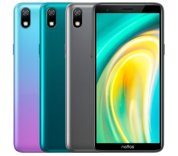 Neffos A5_1front_3backs