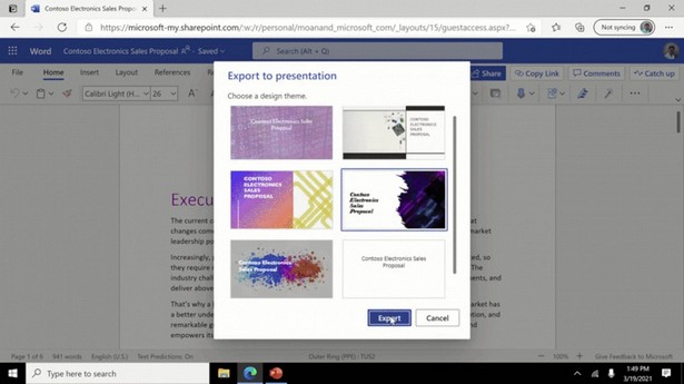 Microsoft Word to ppt