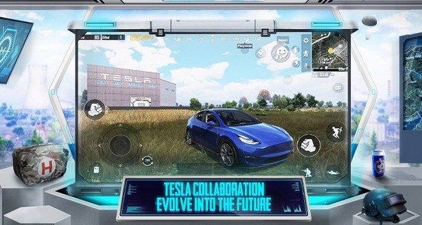 PUBG Mobile Tesla