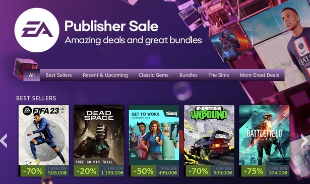 ea games sale 23 steam